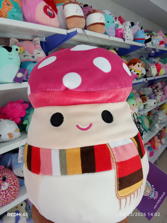 Squishmallows Malcolm The Mushroom Plush Toy.