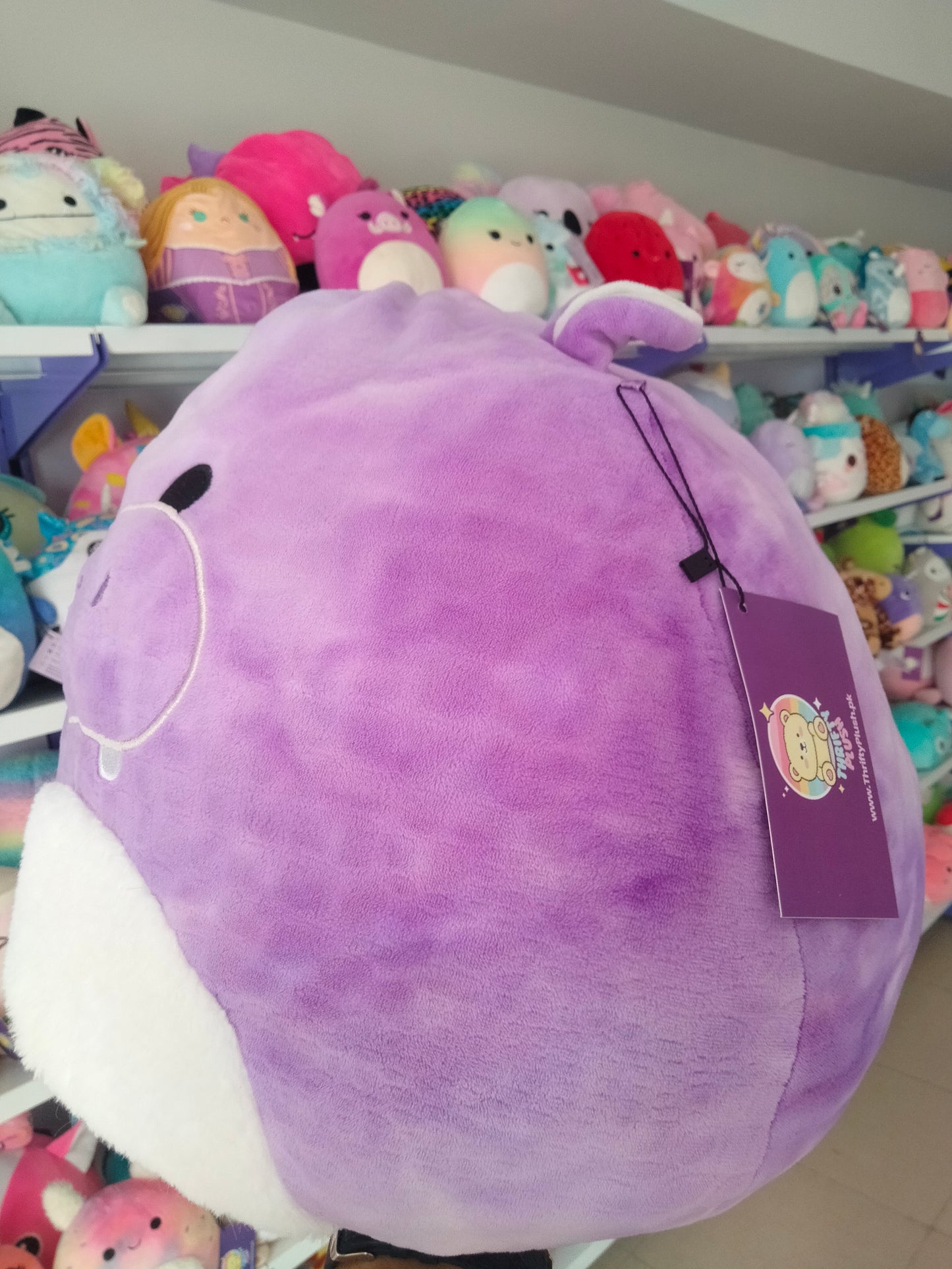 Zelma the Purple Textured Hippo.