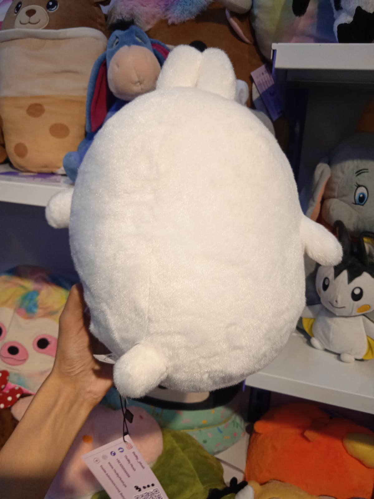 Molang the Bunny Plush Toy.
