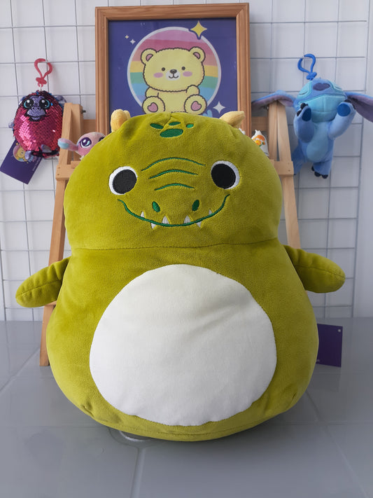 Plush Toy Squishmallows Select Series DeRay the Ankylosaurus.