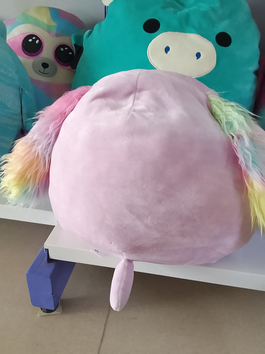 Squishmallows plush toys featuring Barb the Purple Dog
