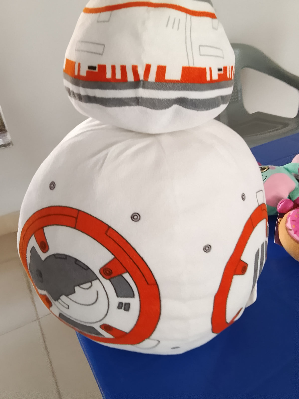 Star Wars BB-8 plush droid toy,