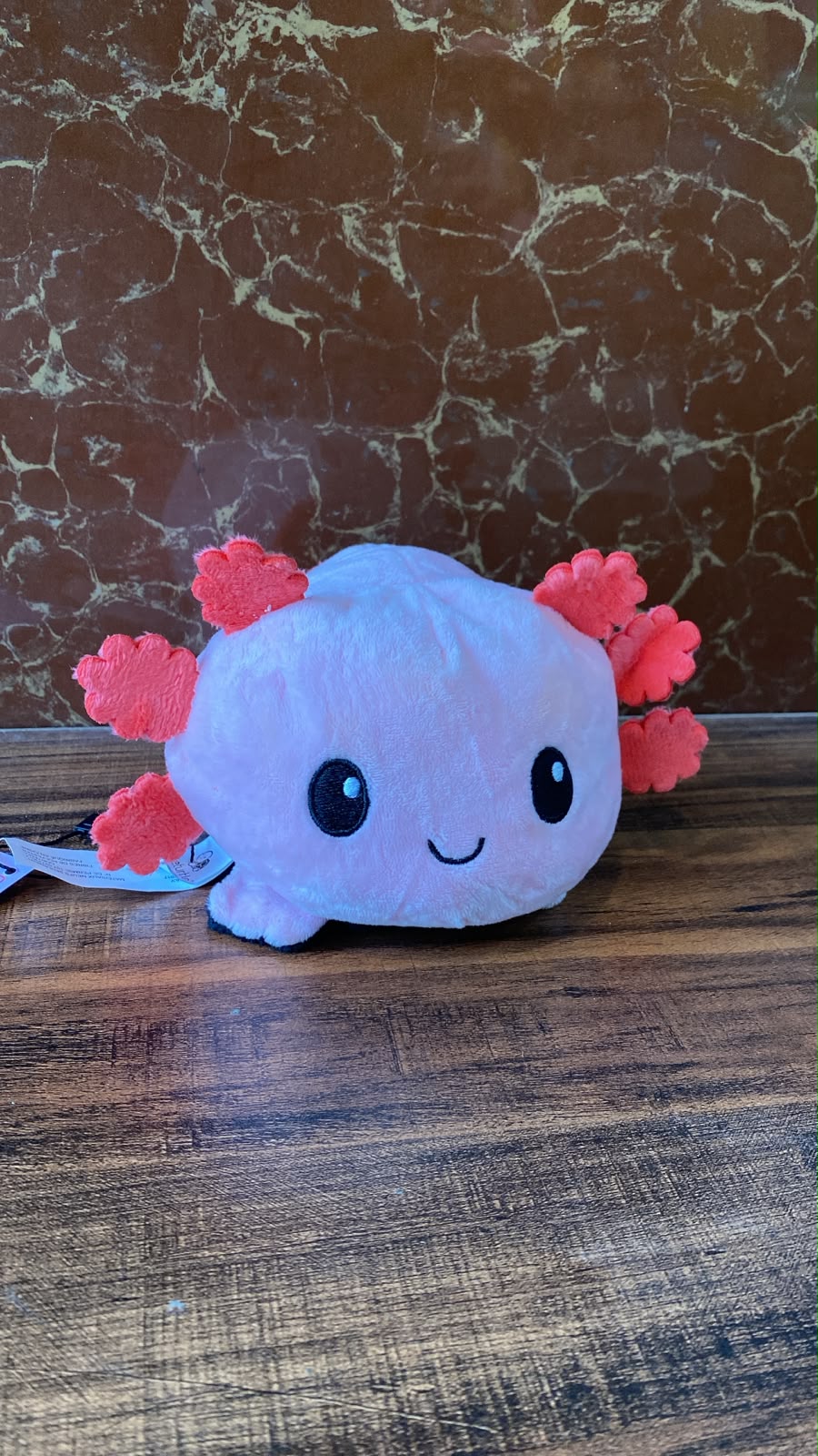 TeeTurtle Reversible Axolotl Plushie