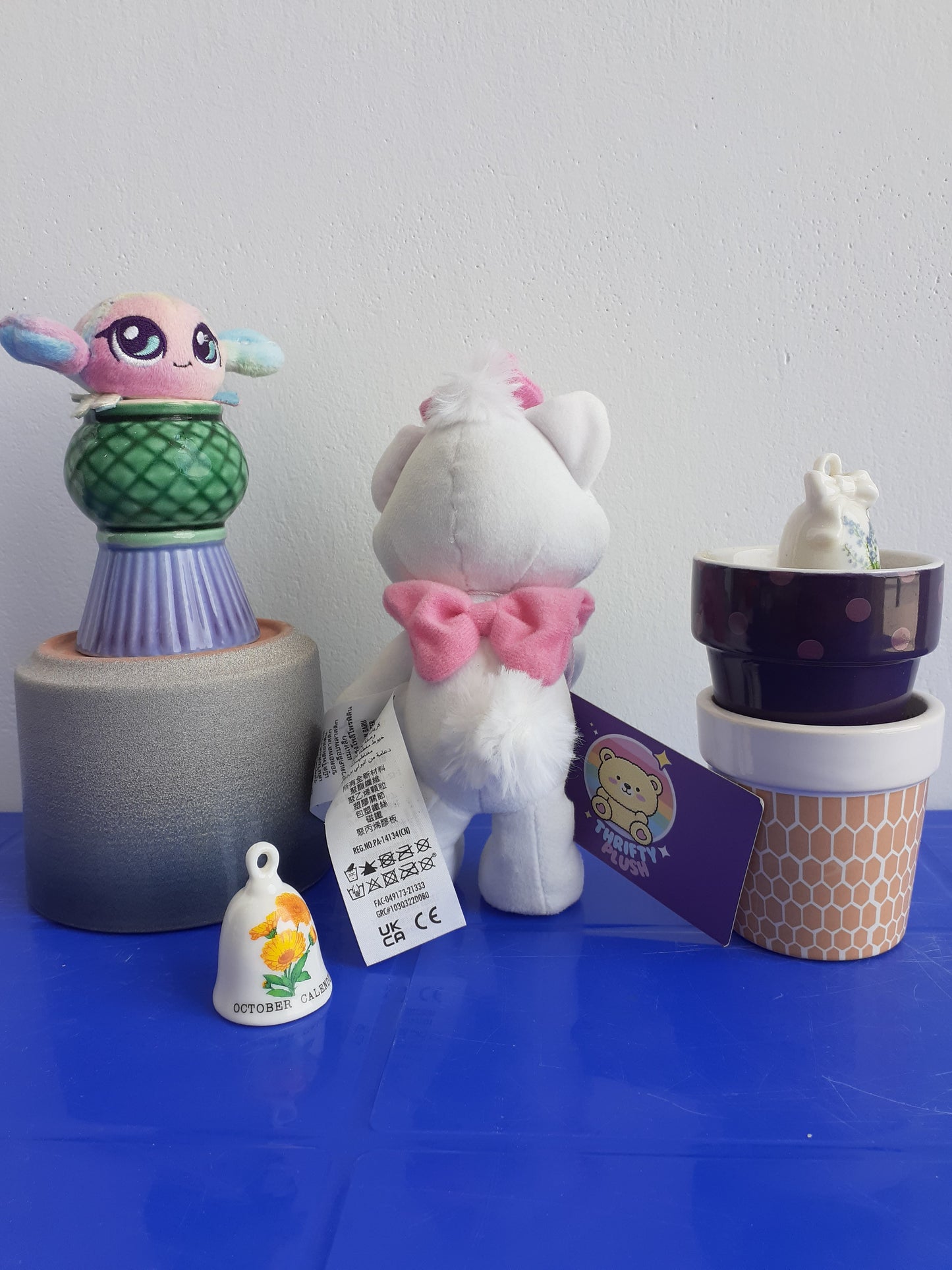 Disney Store Marie nuiMOs Small Soft Toy From The Aristocats. Plushie