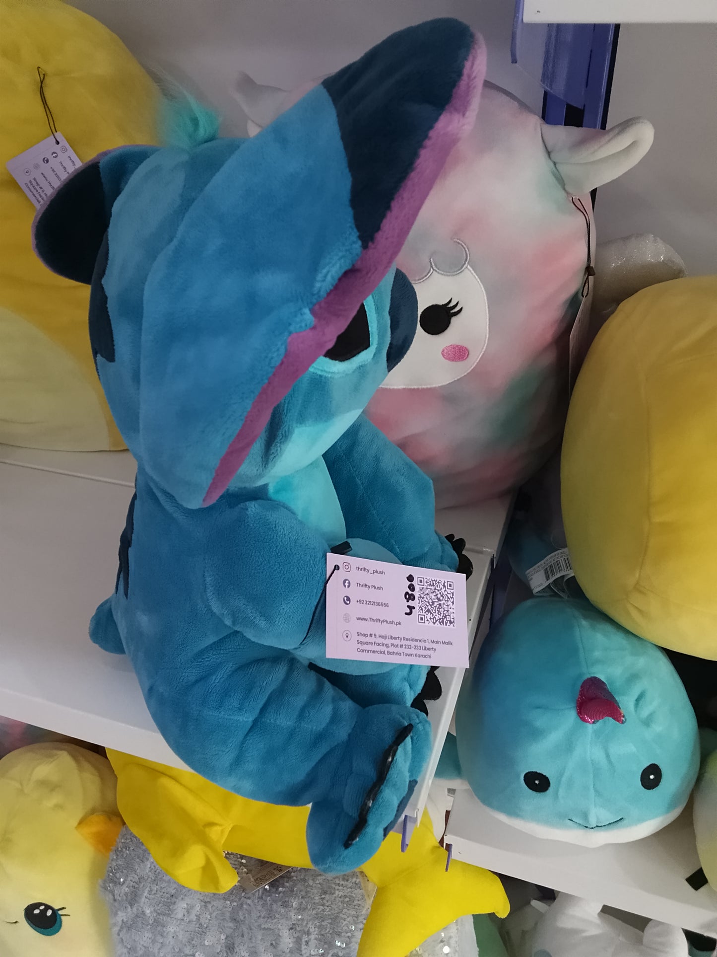 Disney Store Stitch Plush Soft Toy.
