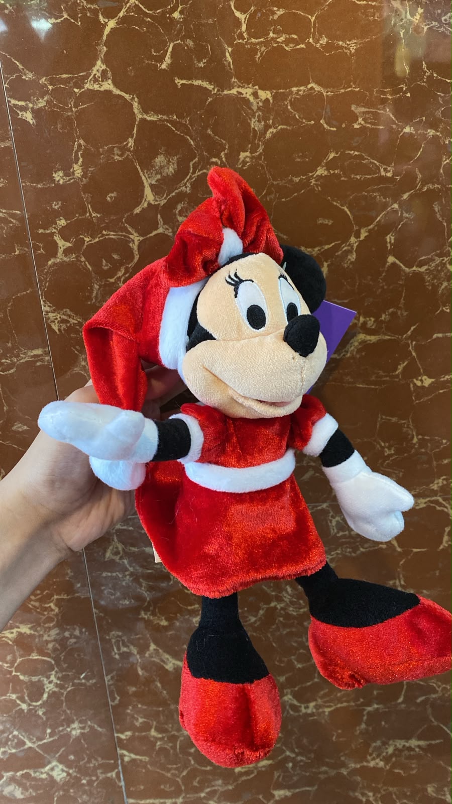Christmas Mrs. Claus Minnie Mouse Plush Toy