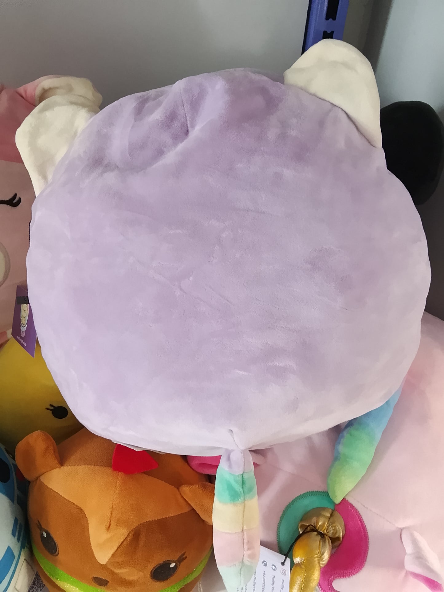 Squishmallows Lexis the Red Panda plush toy.