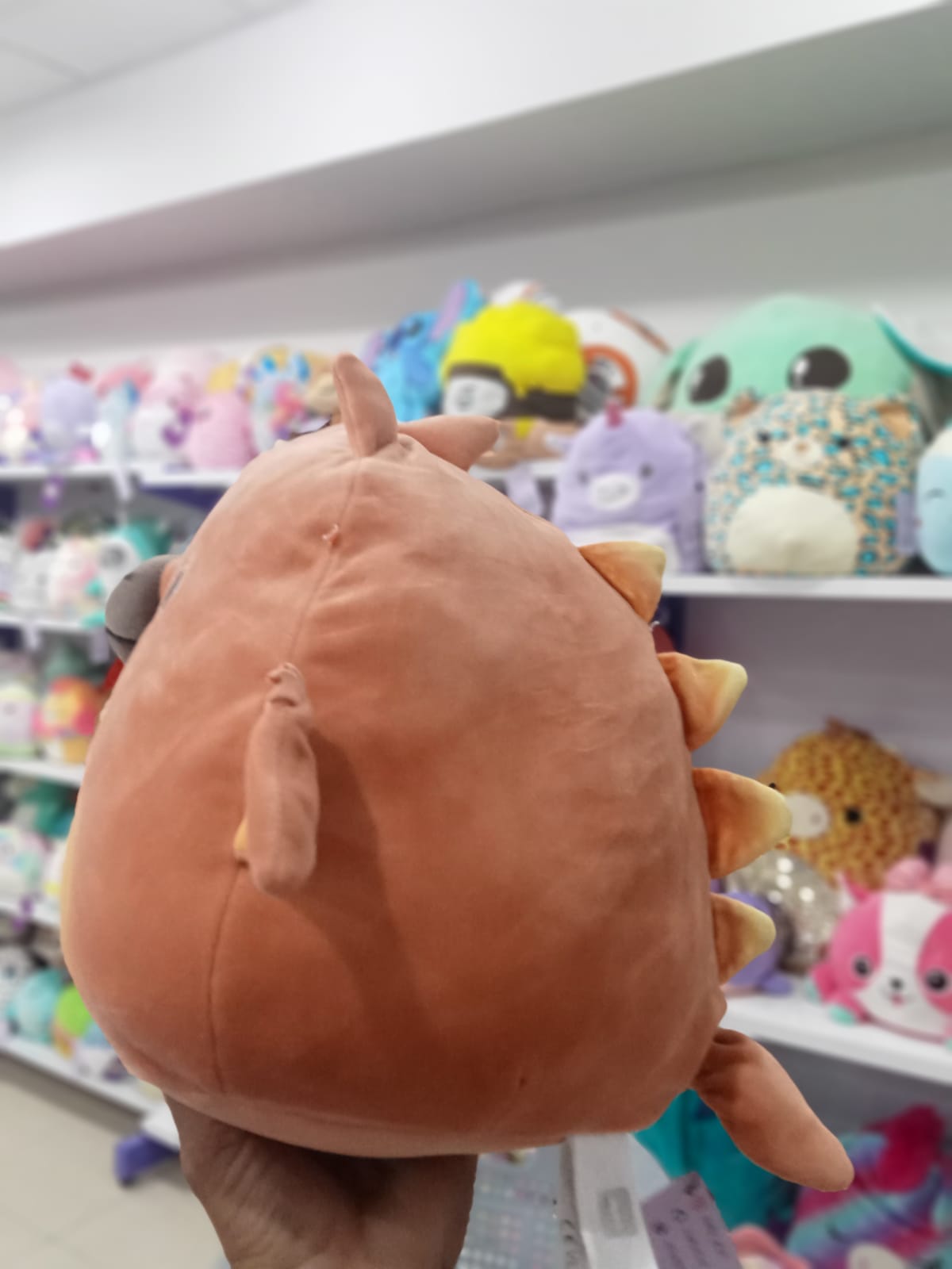 Squishmallows Godzilla Rodan plush toy.