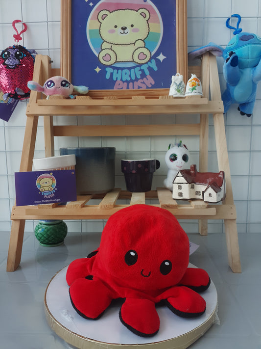 Reversible Octopus plushie