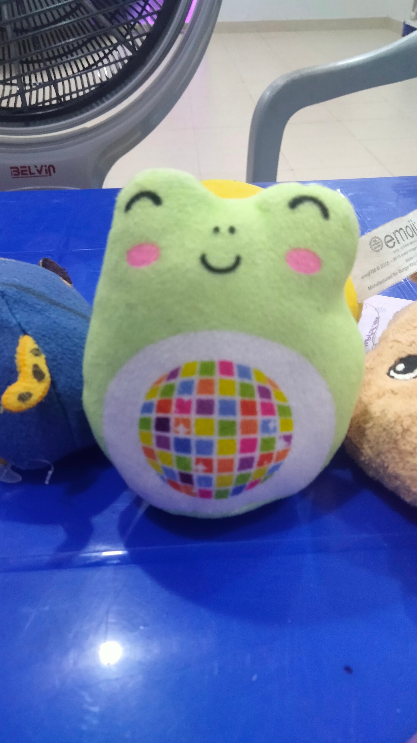 Happy meal frog plushi