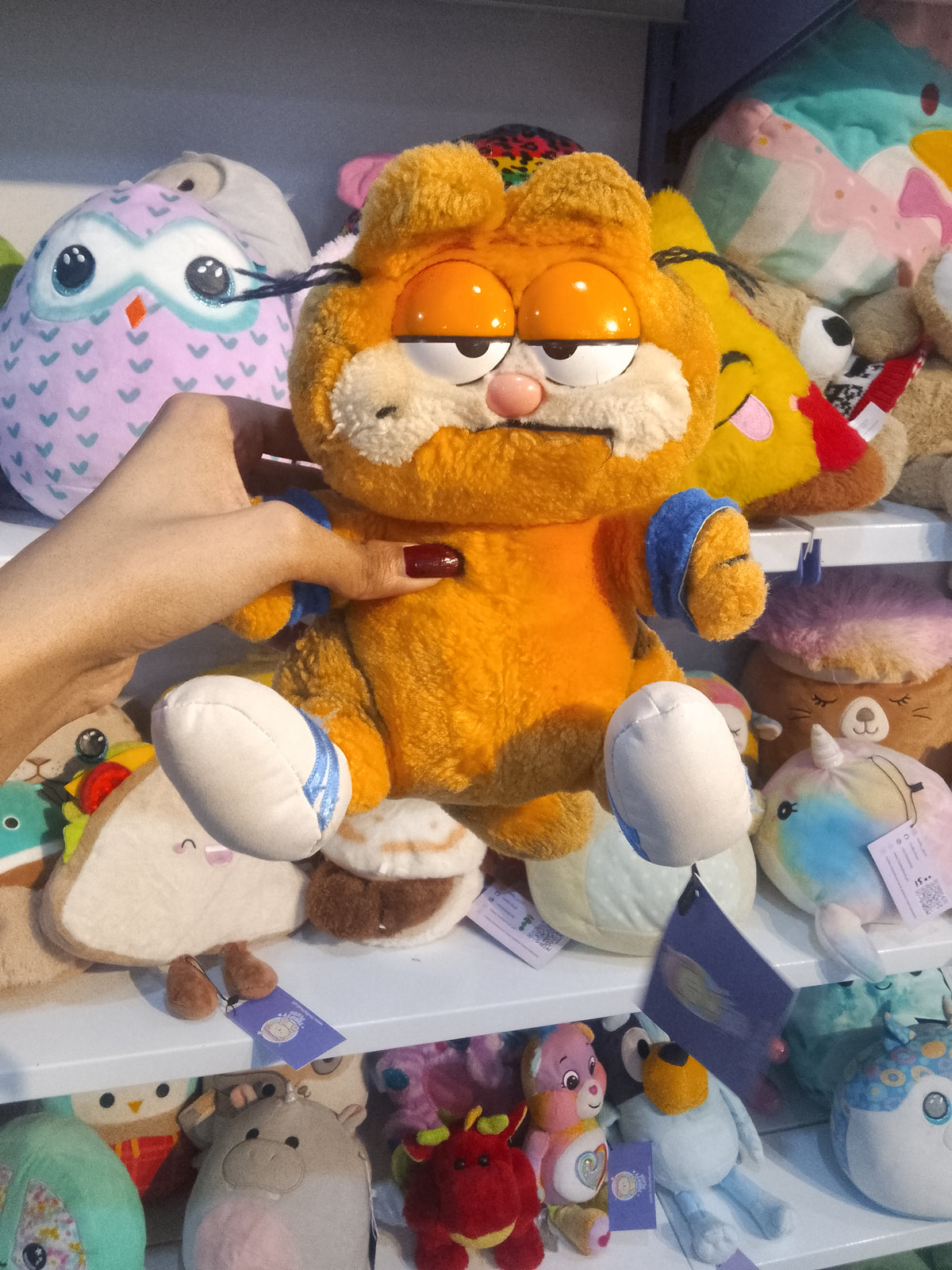 Vintage Garfield plush toy