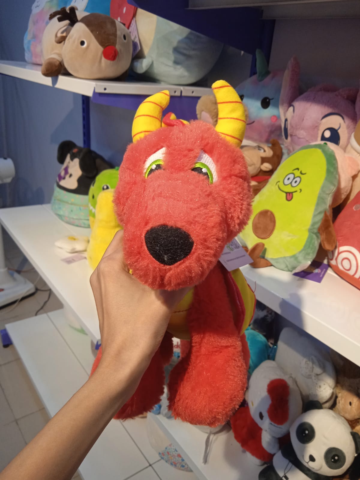 Red dragon stuffed animal Plush Toy
