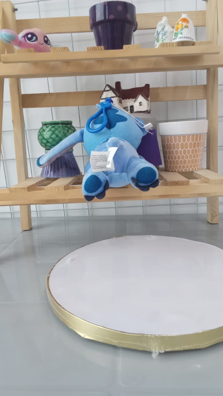 Plush Toy Of Stitch, A Character From Disney's Lilo & Stitch franchise.