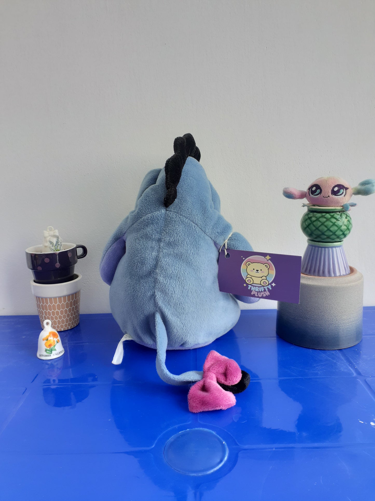 Plush Toy Of Eeyore, A Character from Winnie the Pooh.