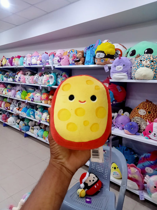 Mannon the Gouda Cheese, Squishmallows plush toy.