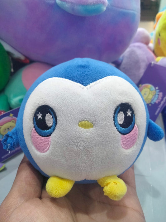 Squeezamals Pepper the Penguin plush toy.