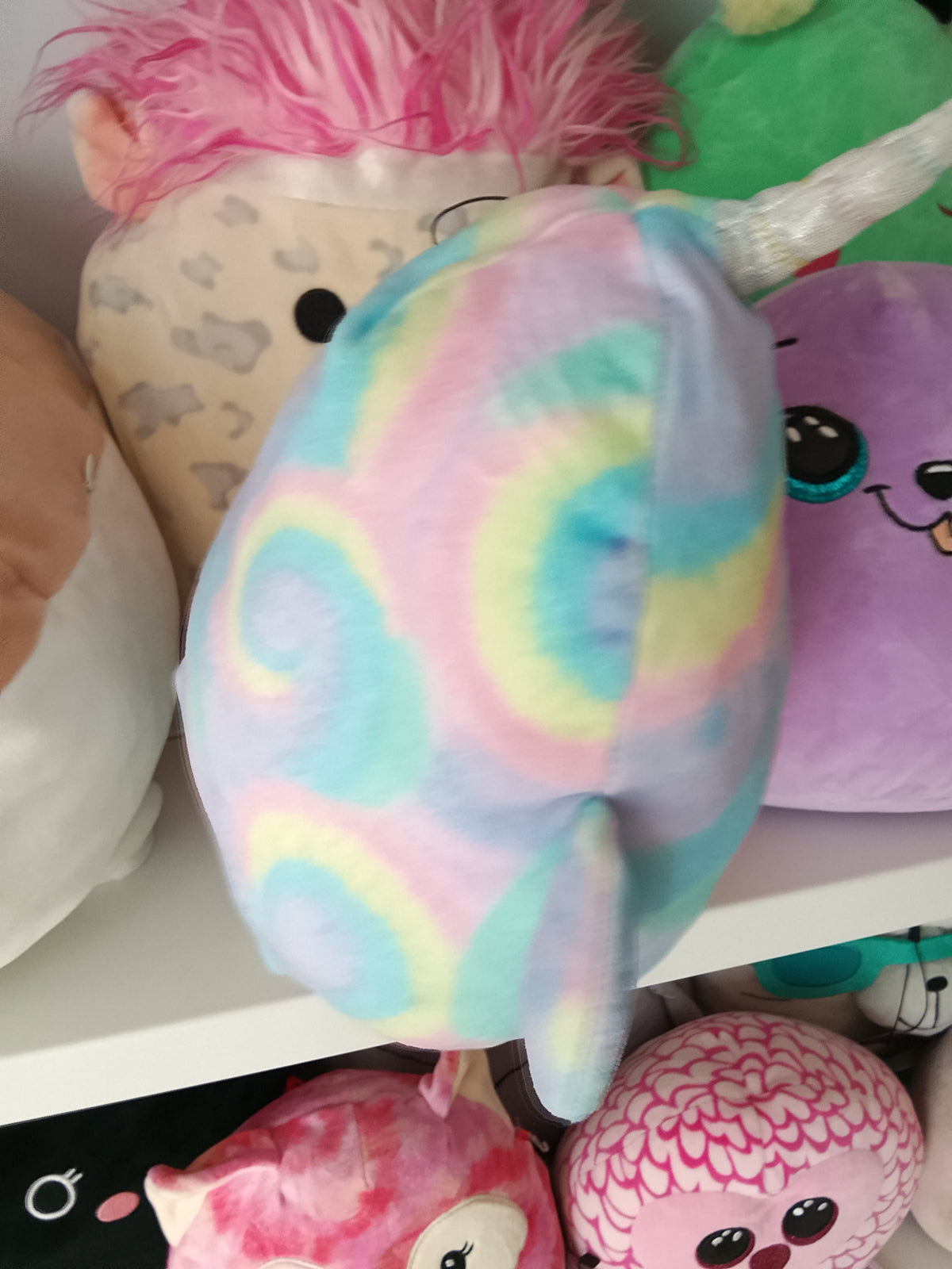 Ter, a narwhal Squishmallow specifically from the Valentine limited edition collection.