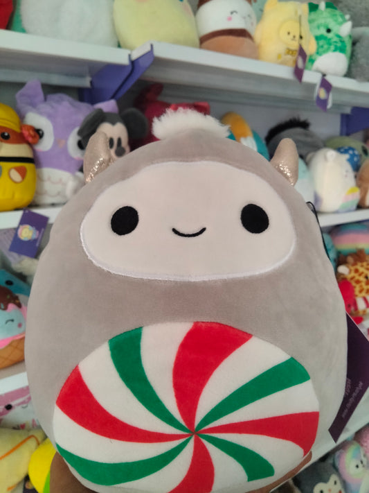 Squishmallows Nissa the Christmas Yeti plush toy.