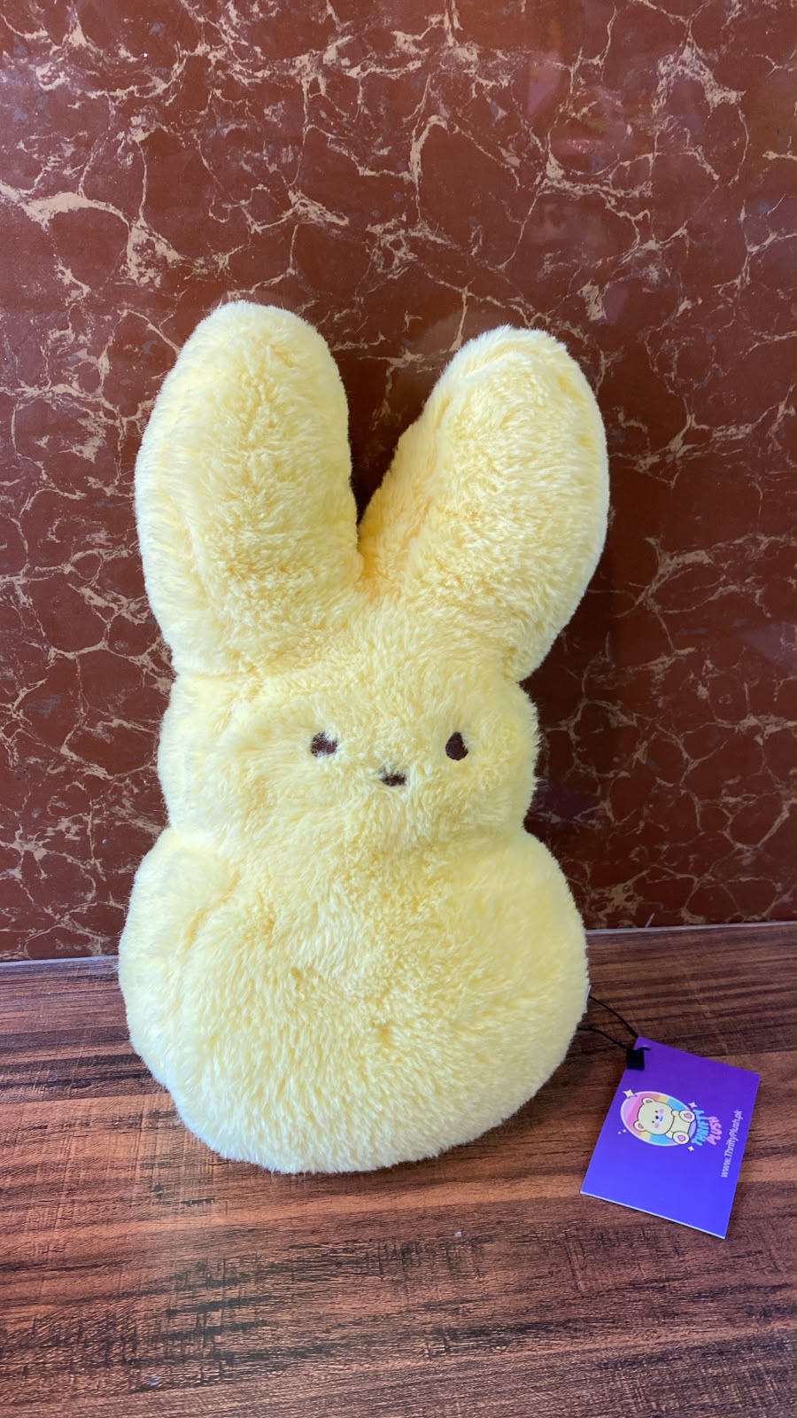Peeps Heatable Marshmallow Bunny Plush Toy