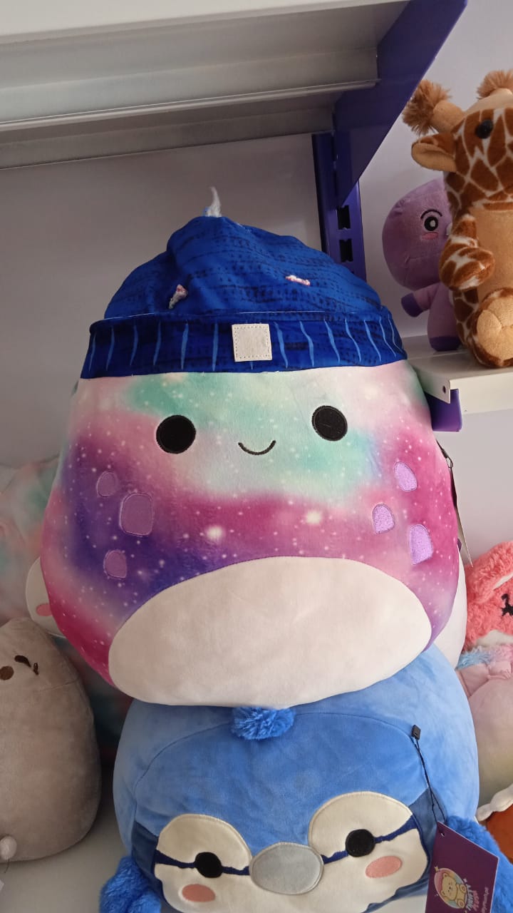 Daxxon the Alien Squishmallow plush toy.