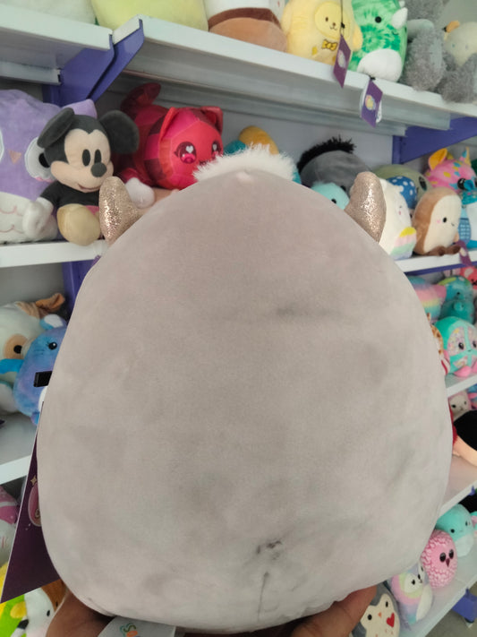 Squishmallows Nissa the Christmas Yeti plush toy.