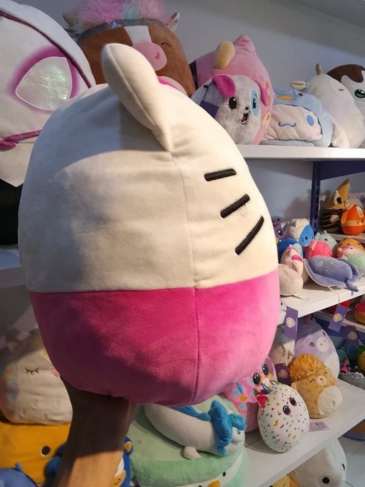 Squishmallows Hello Kitty Pink Bow & Shorts Plush Toy