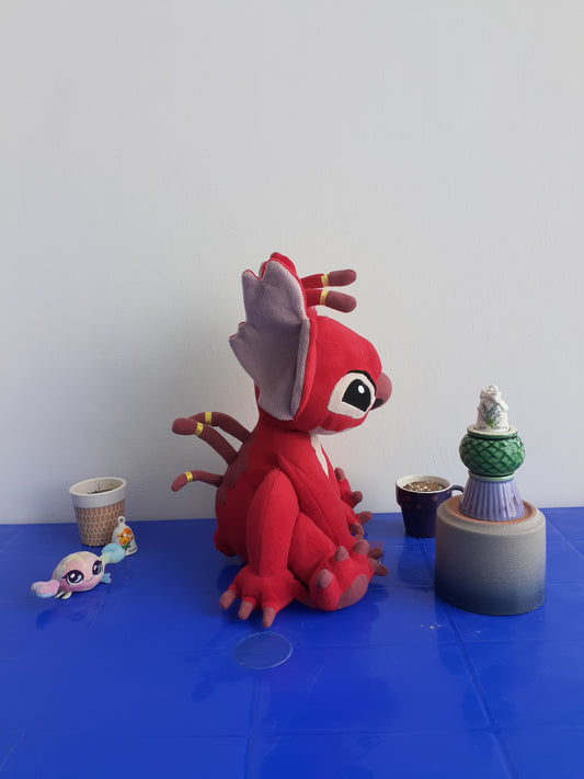 Plushie Leroy From Disney's "Lilo & Stitch" franchise.