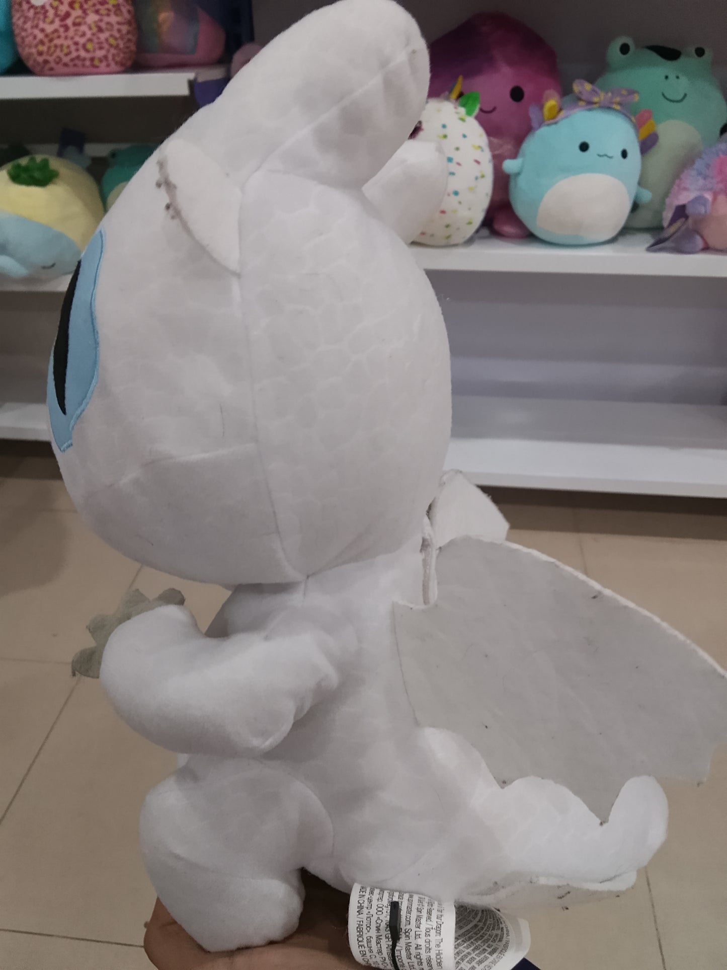 Dragon Dream Work Light Fury Squeeze & Growl Plush toy
