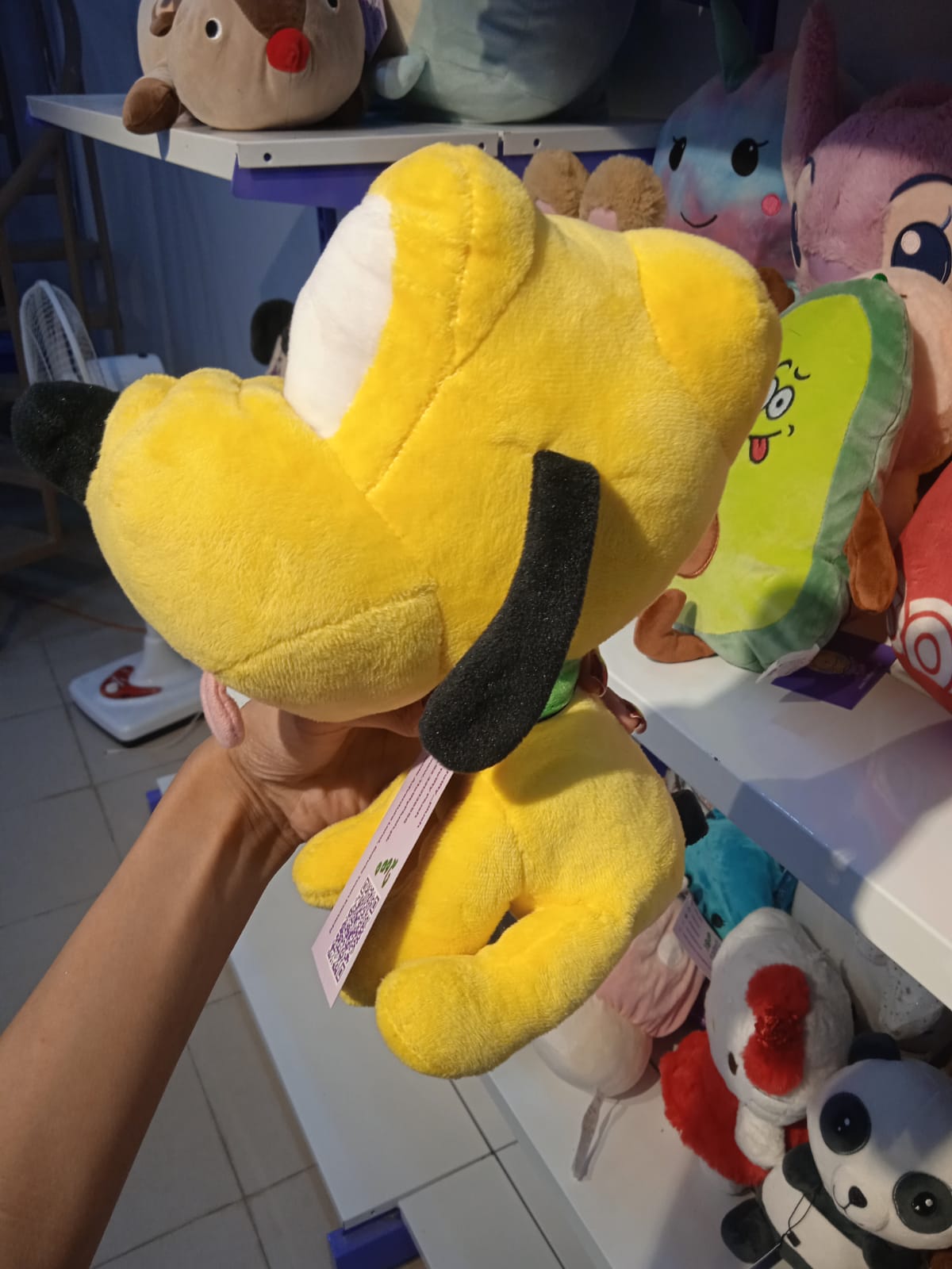 Disney Pluto Big Head plush toy