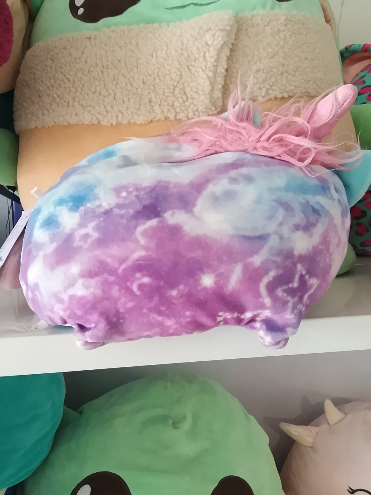 Squishable Cotton Candy Baby Unicorn plush toy,