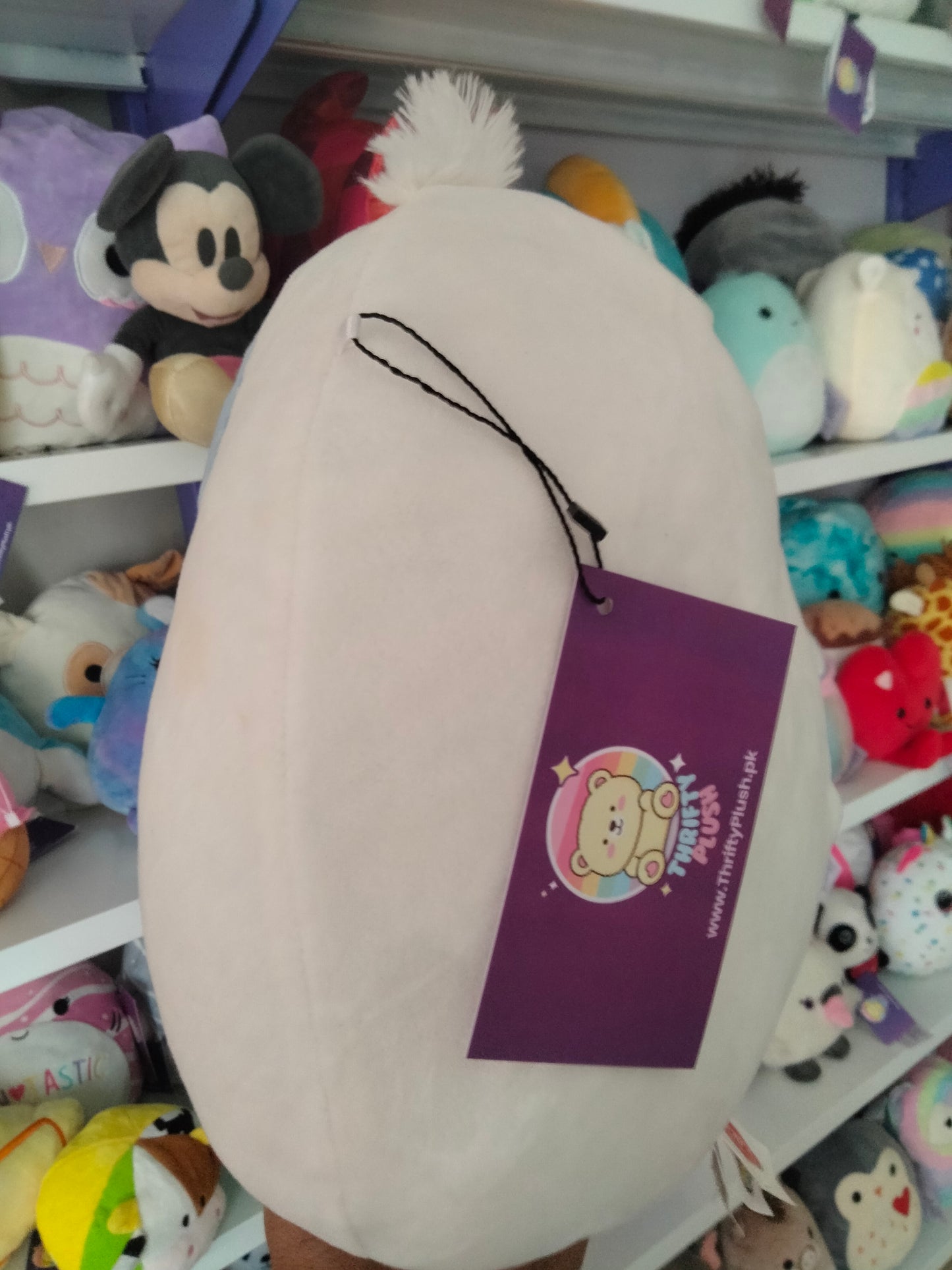 Squishmallows 8" Abominable Snowman plush collectible, specifically the character Bumble from Rudolph the Red-Nosed Reindeer