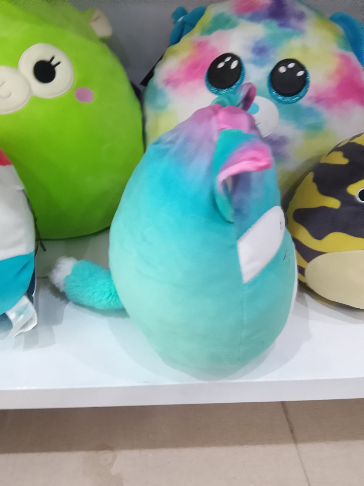 Squishmallows plush toy, specifically the character Vickie the Fox.