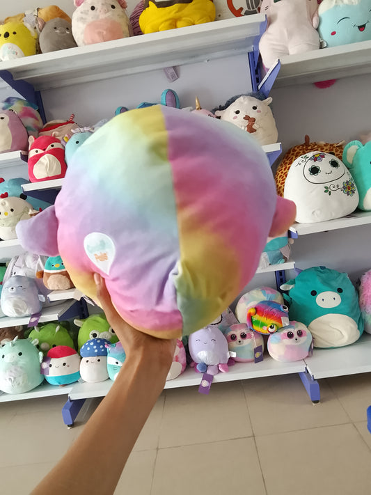 Squishmallow Briannika the Peacock Plush Toy.