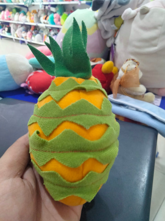 Pineapple soft toy.