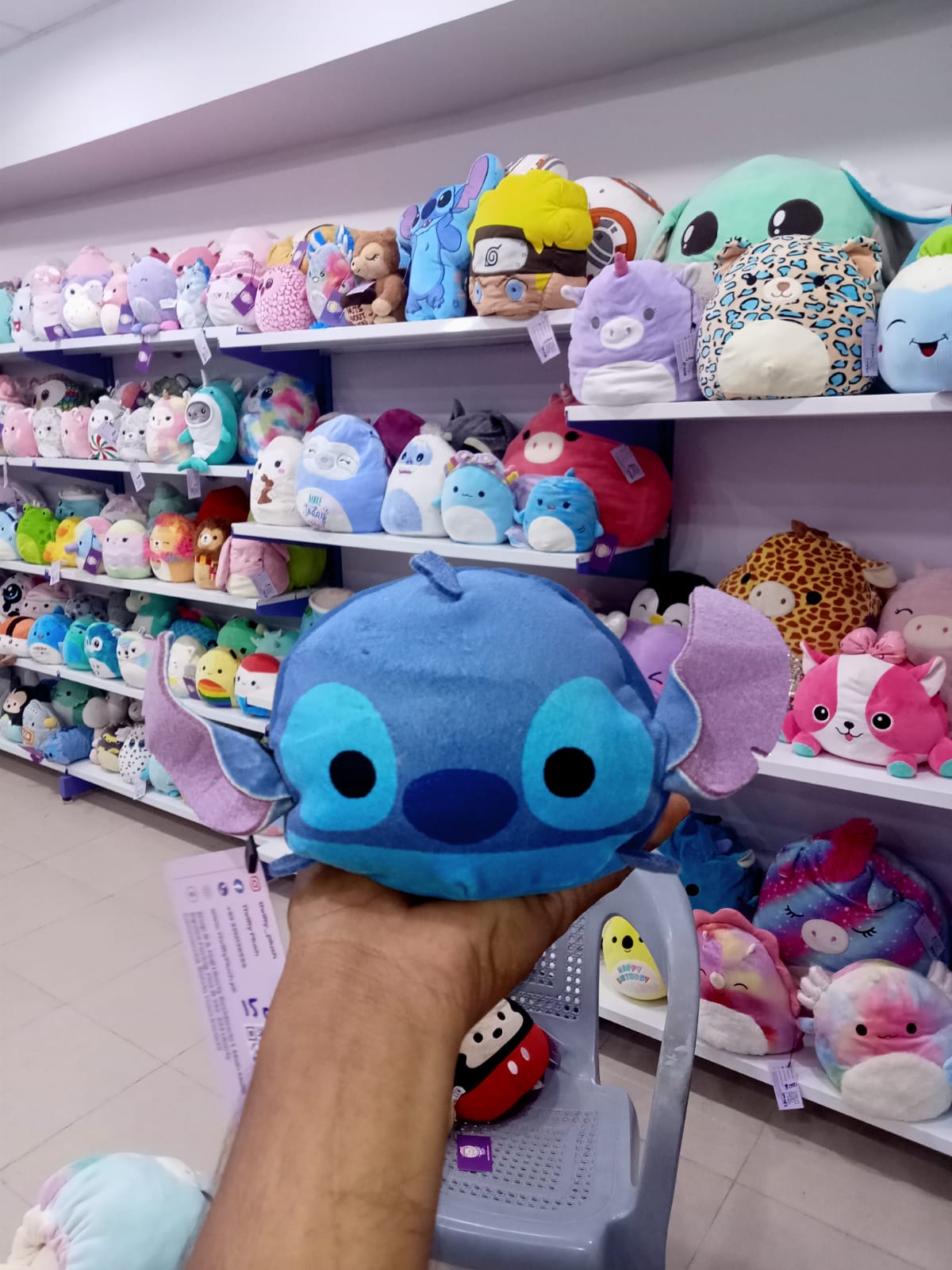 Disney Tsum Tsum Stitch stackable plush toy