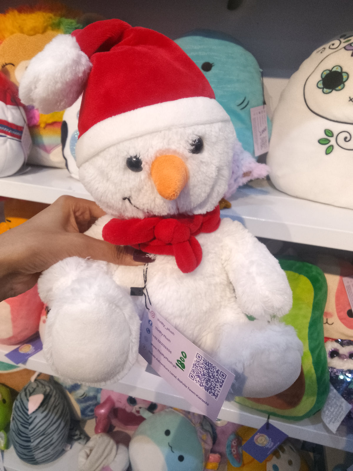 Kellytoy Squishmallows Christmas Holiday plush toy