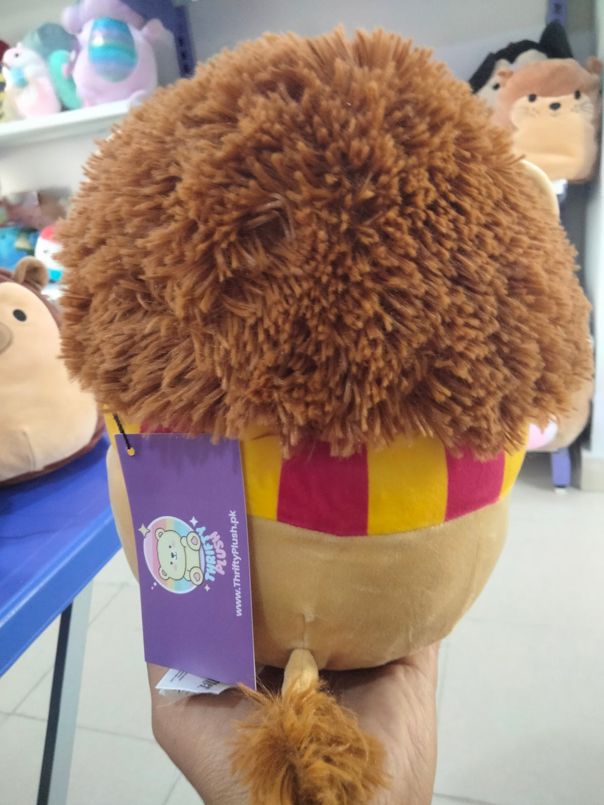 Squishmallows Harry Potter Gryffindor Lion plush toy,