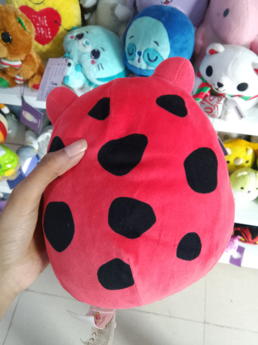 Squishmallows plush toy featuring the character Obu the Red Frog.