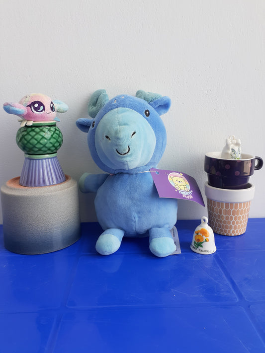 Animal Adventure Blue Moose Plushie