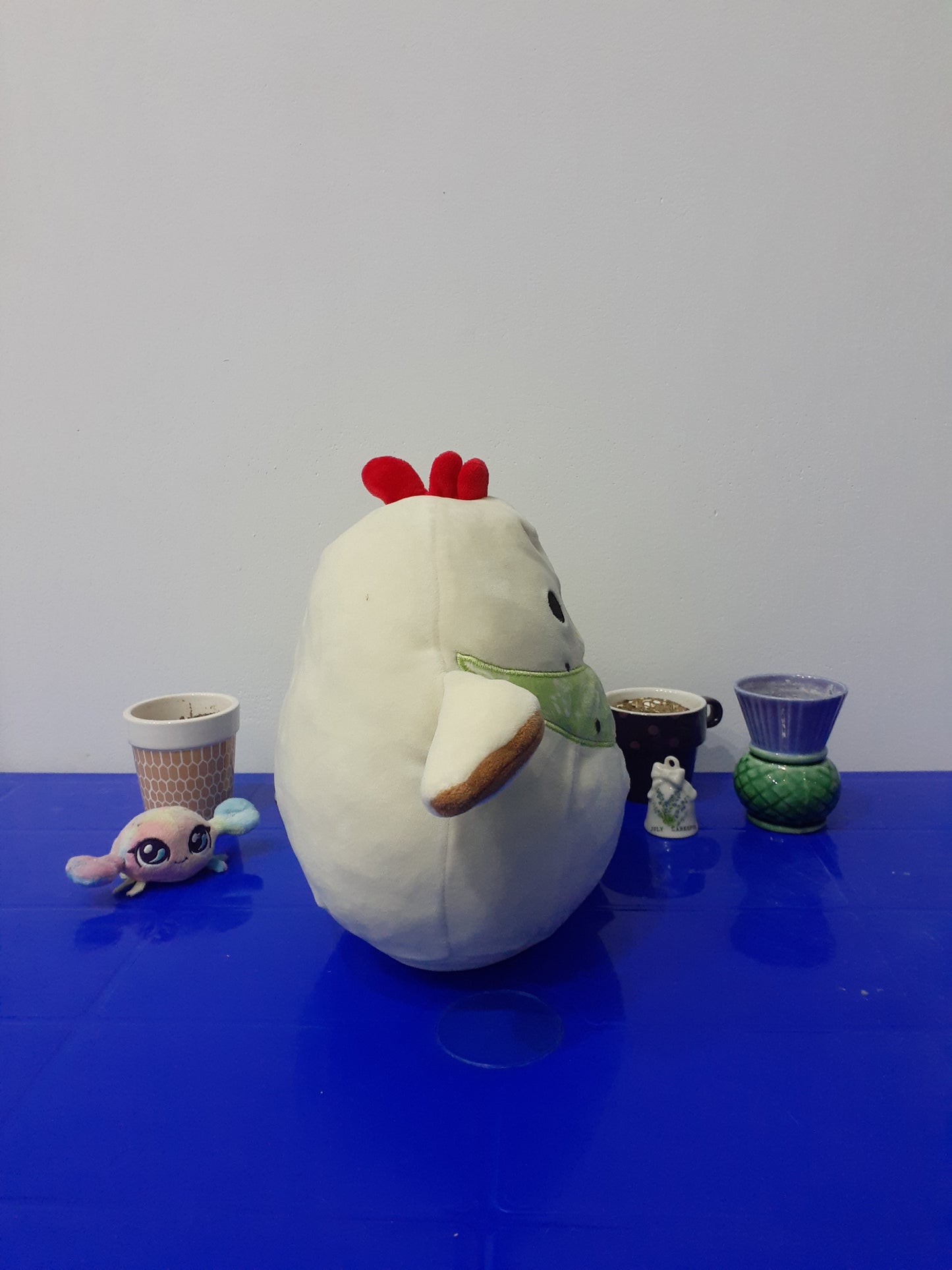 Squishmallow Named Todd The Chicken.