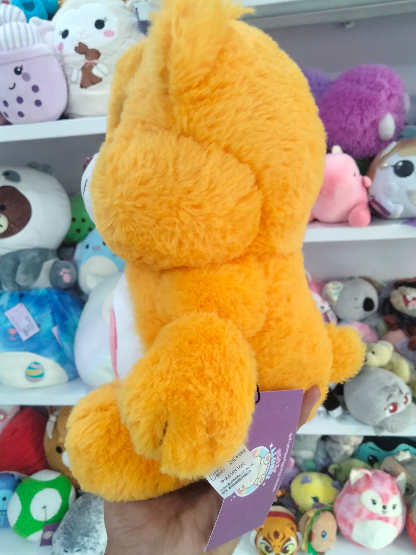 Tenderheart Bear stuffed animal with plush