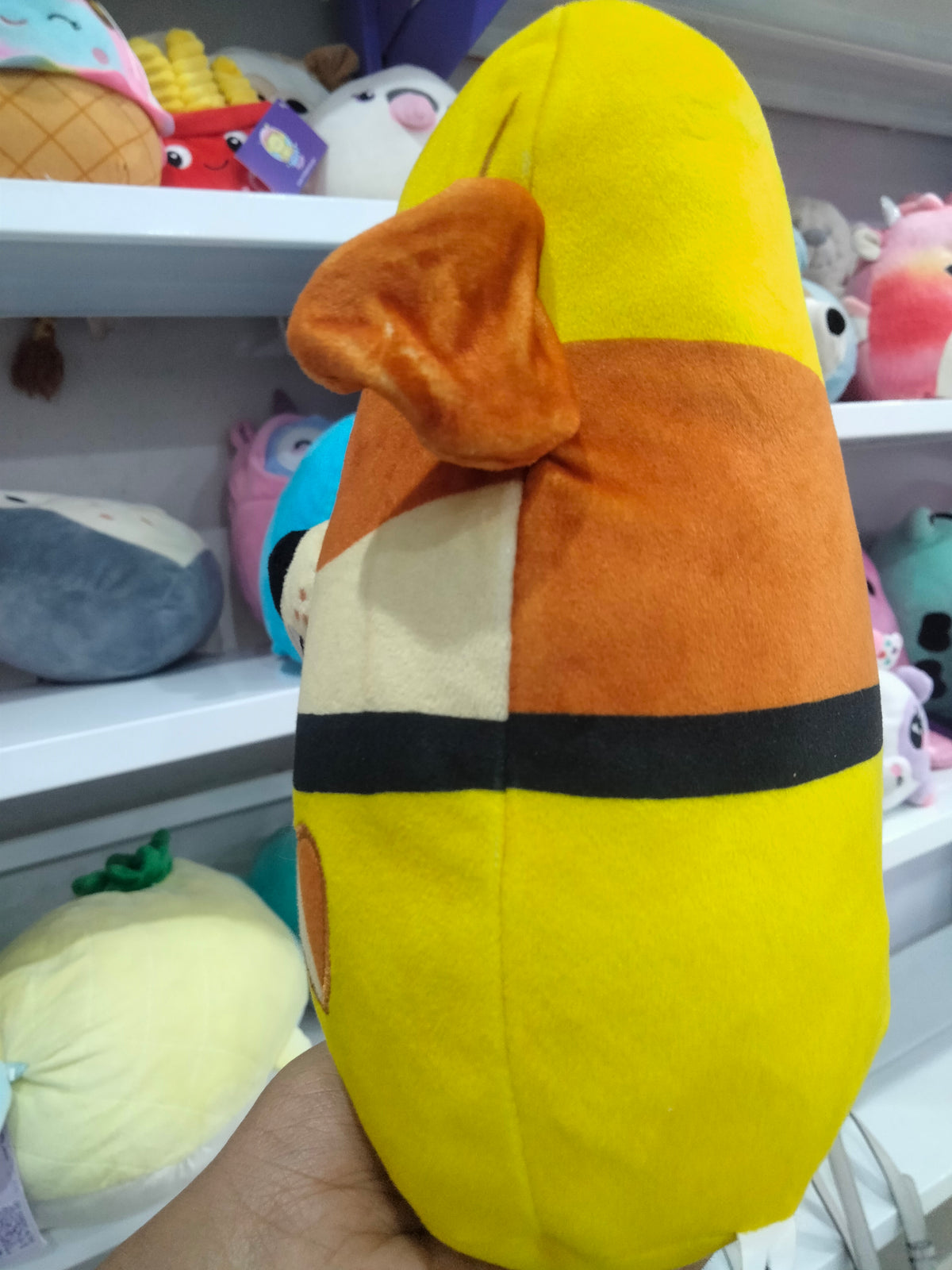 Paw Patrol Rubble Squish Plush by GUND.