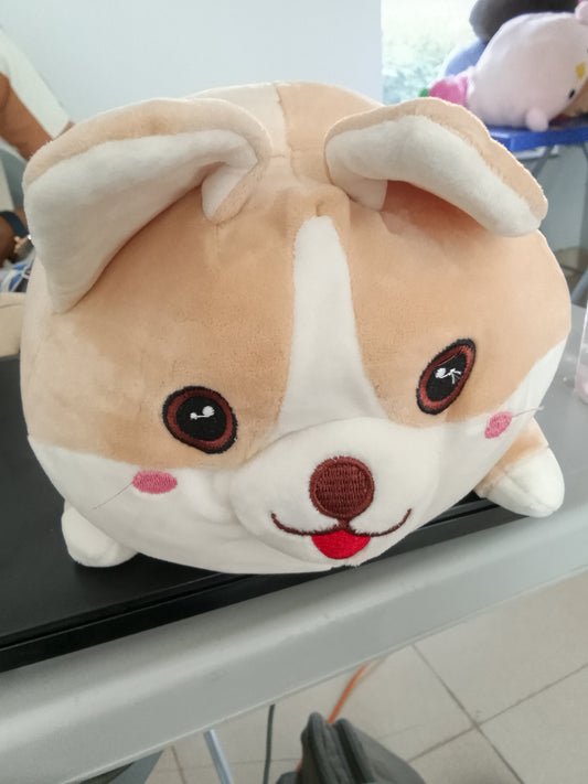 Legami Milano mini corgi stuffed plush toy.