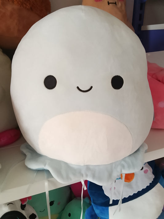 Squishmallows plush toy, specifically identified as Jarin the Jellyfish.
