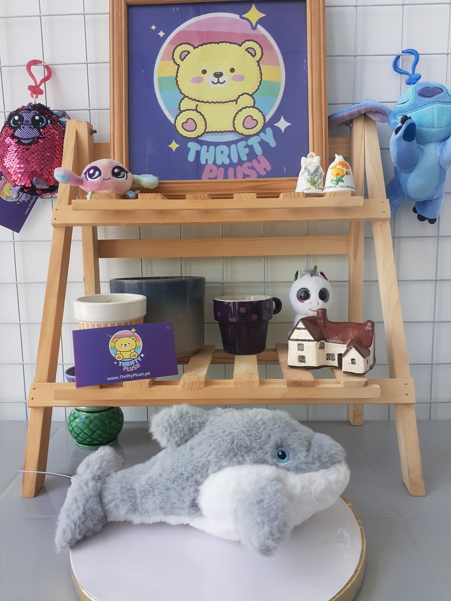 Deluxe Paws Your Planet 6'' Eco Soft Plush Dolphin,