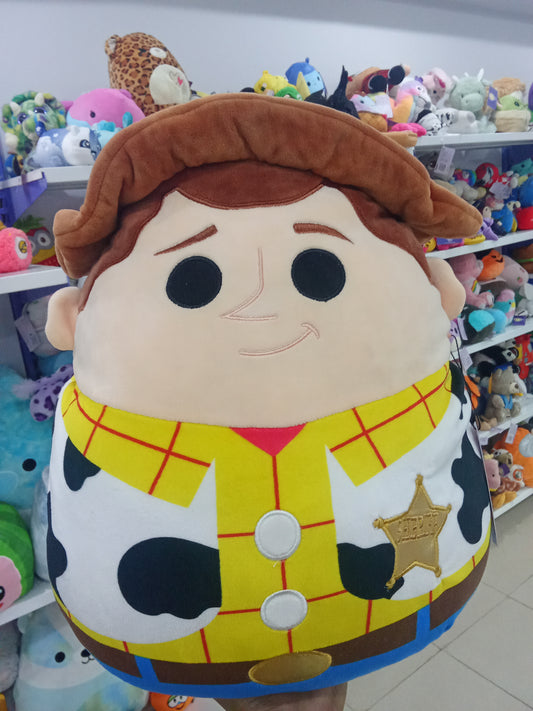 Disney Toy Story Woody Squishmallow Plush Toy.