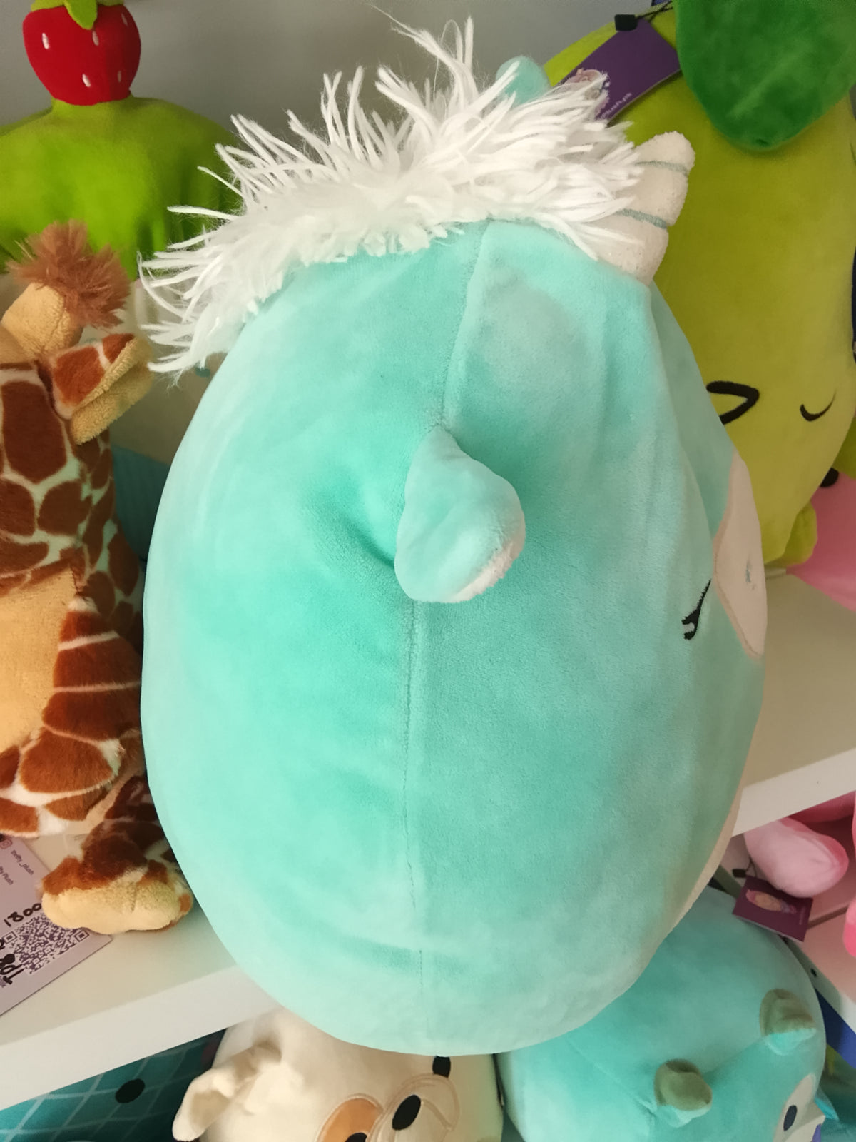 Squishmallows Kennedy the Unicorn Squish-Doos plush toy.