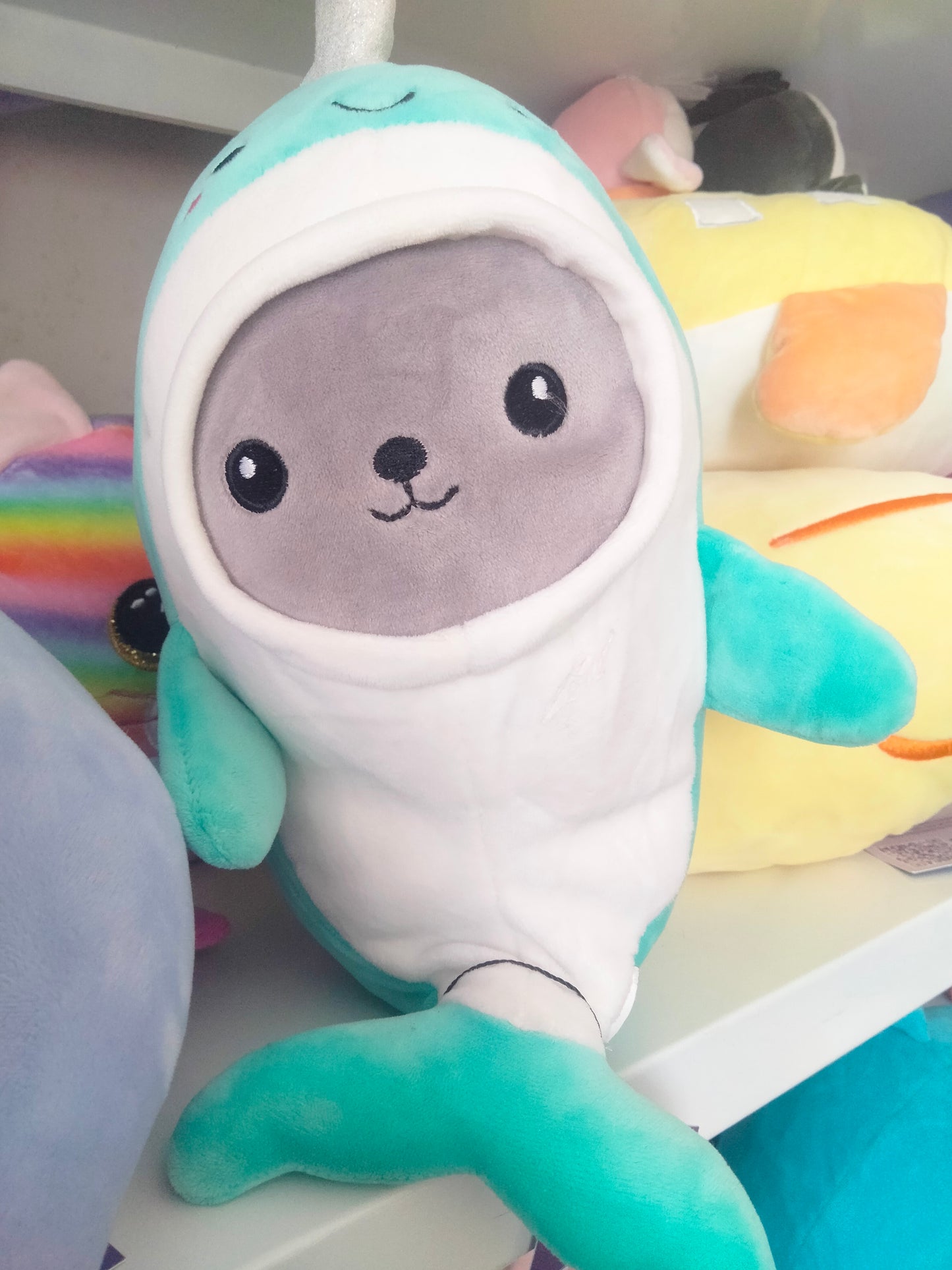 Plush Seal in Costume Stuffed Animal Toy