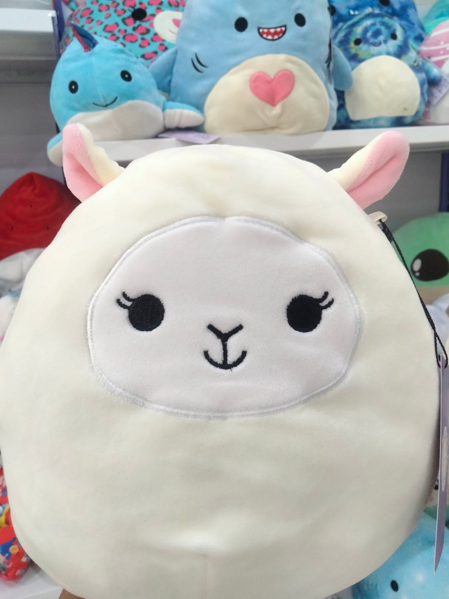 Squishmallows plush toy (creamy white sheep character)