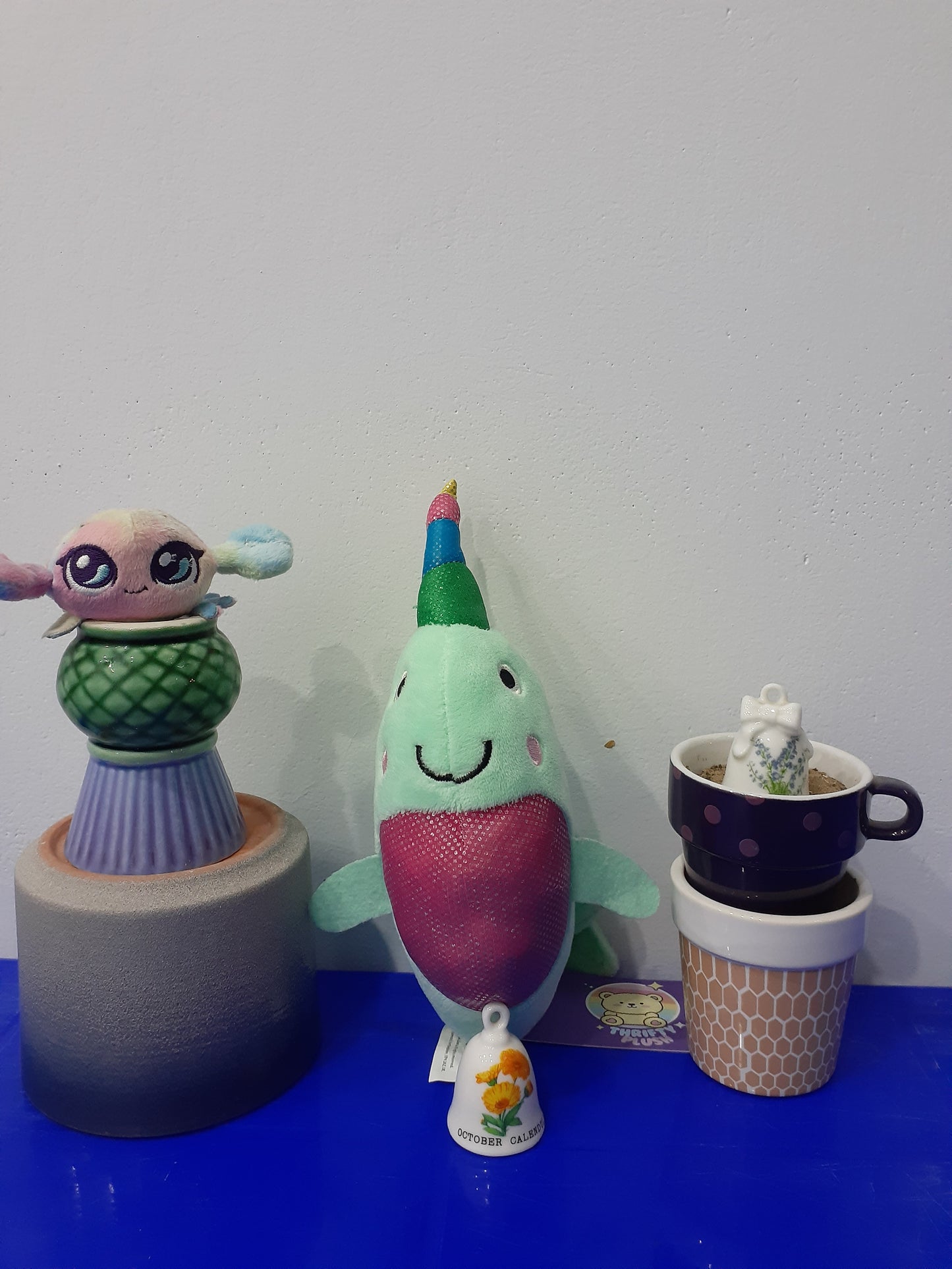 Just Narwhal" Plush Toy,